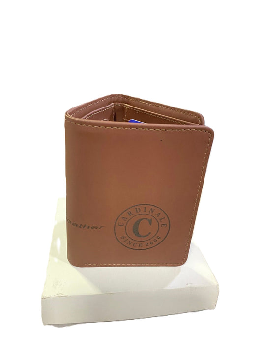 Billetera de Cuero Cardinale Brandy